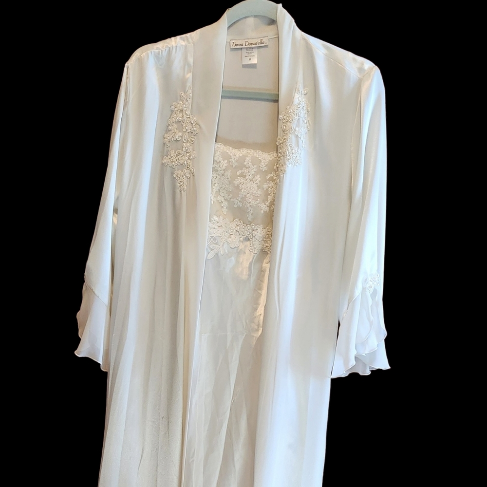 Cream Pegnoir Set Size S/M